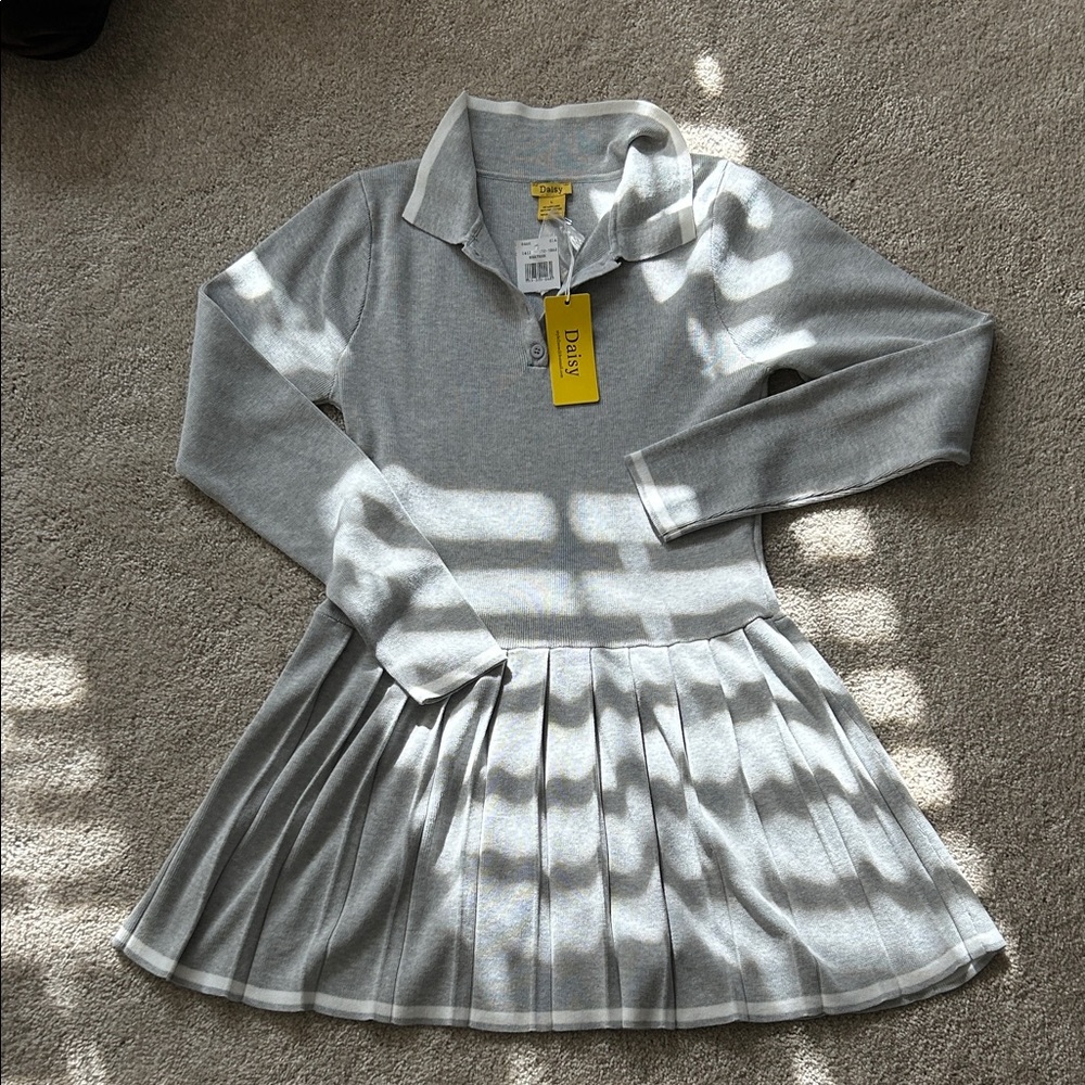 Daisy Gray Mini Dress